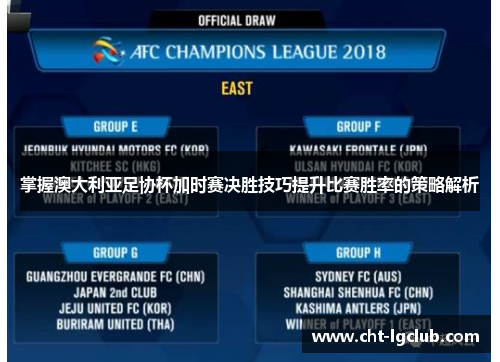 掌握澳大利亚足协杯加时赛决胜技巧提升比赛胜率的策略解析